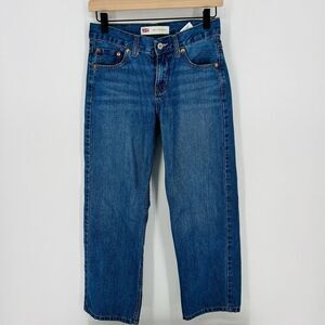 Levis Boys Jeans Pants Denim 550 Relaxed Fit 14 Regular 27x27" 5 Pocket